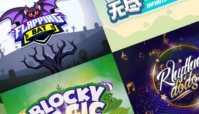 各种 APP 小游戏 LOGO 设计
